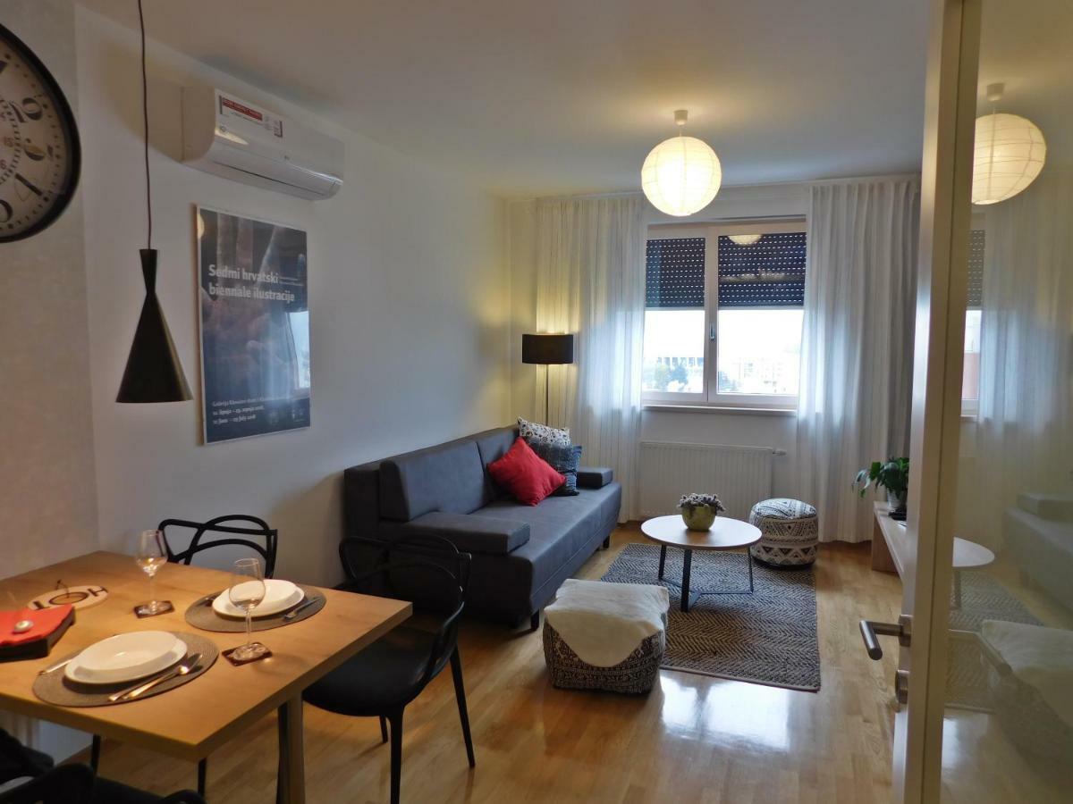 Apartman Nadja Arena 자그레브 외부 사진